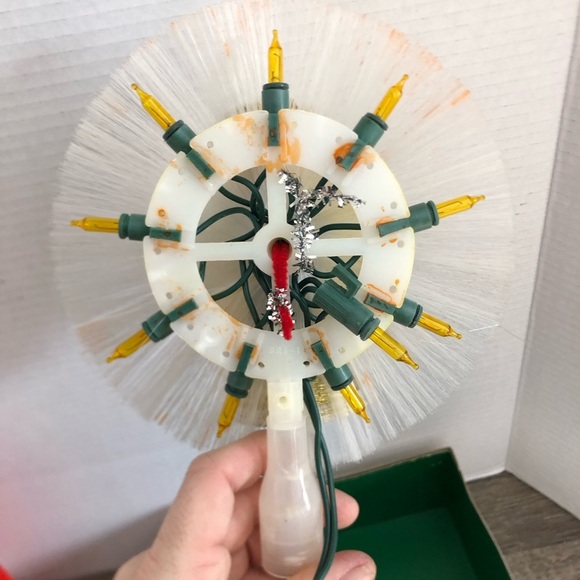 Vtg Noma Illuminated Tree Topper Angel - Picture 9 of 16